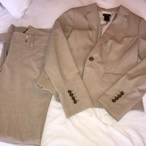 Ann Taylor Beige Suit